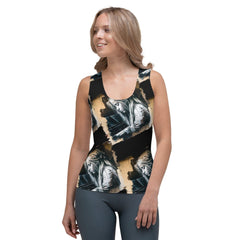 Melodies Flow Gracefully Sublimation Cut & Sew Tank Top - Beyond T-shirts