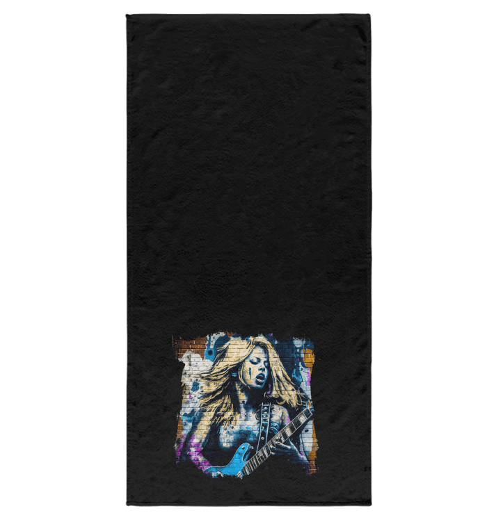 Melodies From Her Fingertips Bath Towel - Beyond T-shirts