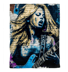 Melodies From Her Fingertips Duvet Cover - Beyond T-shirts