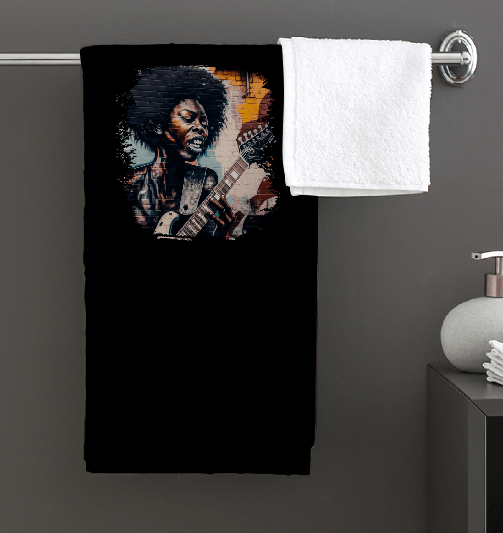 Melody Maker, Rhythm Keeper Bath Towel - Beyond T-shirts