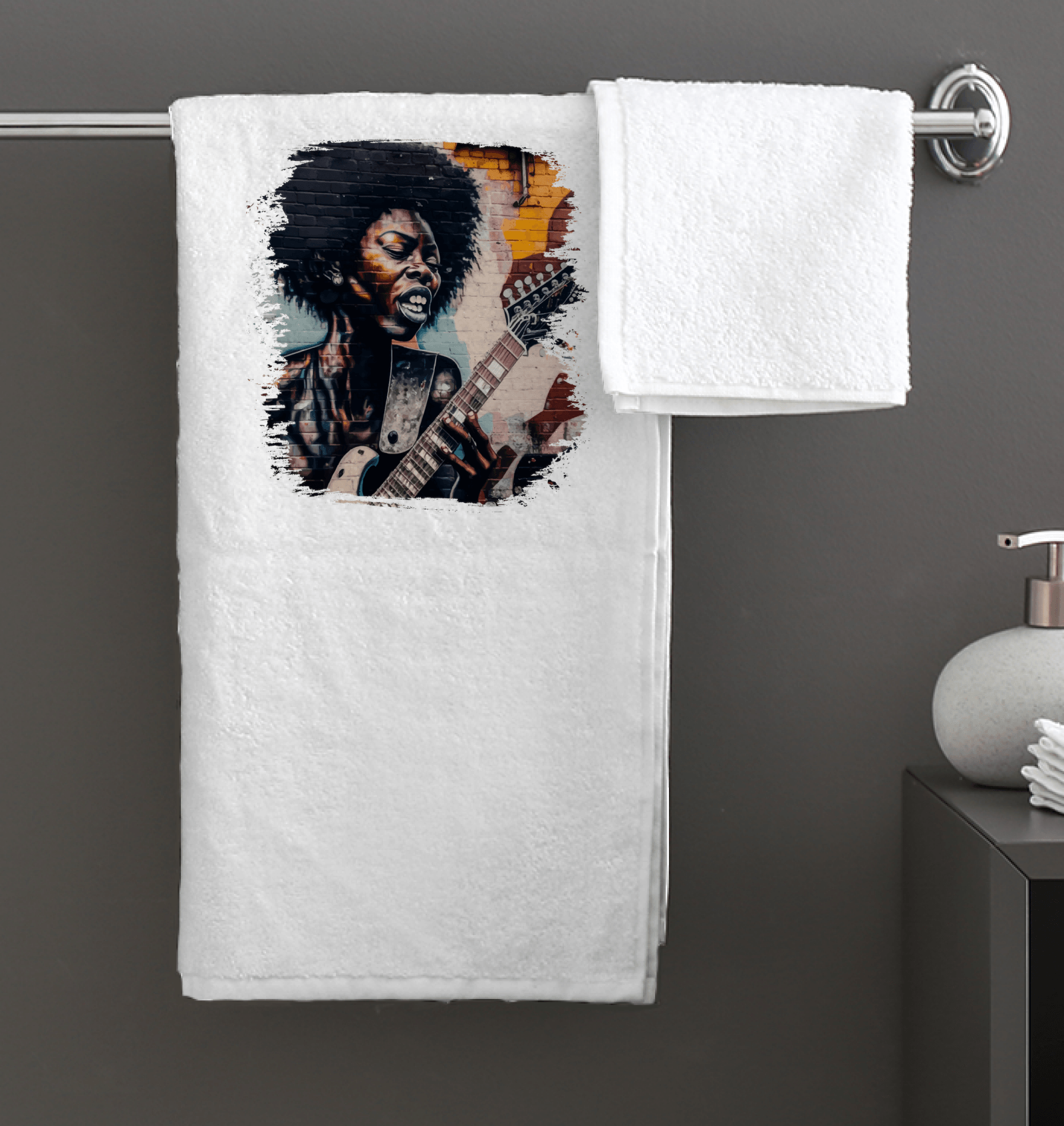 Melody Maker, Rhythm Keeper Bath Towel - Beyond T-shirts