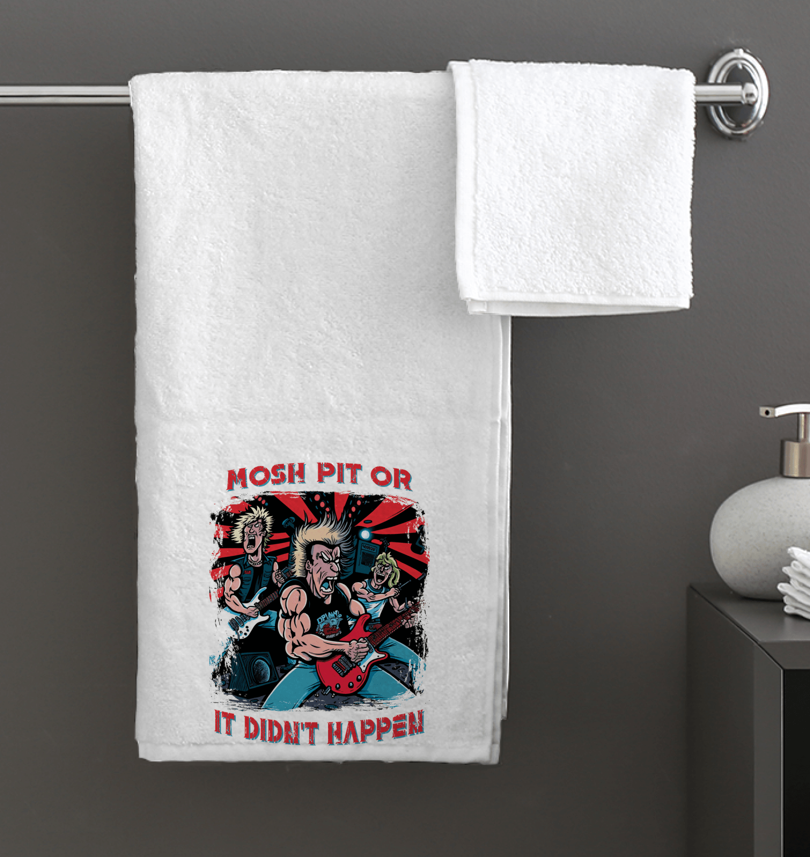 Mosh Pit Bath Towel - Beyond T-shirts