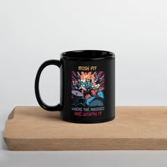 Mosh Pit Black Glossy Mug - Beyond T-shirts