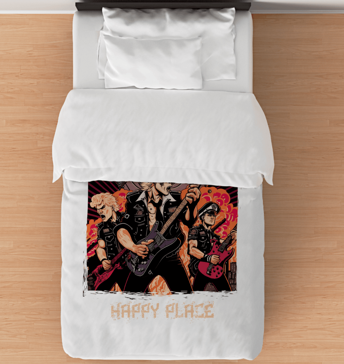 Mosh Pit Duvet Cover - Beyond T-shirts