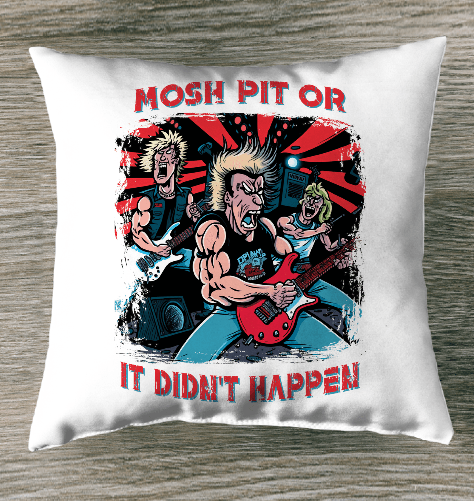 Mosh Pit Indoor Pillow - Beyond T-shirts