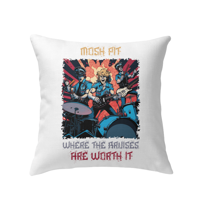 Mosh Pit Indoor Pillow - Beyond T-shirts