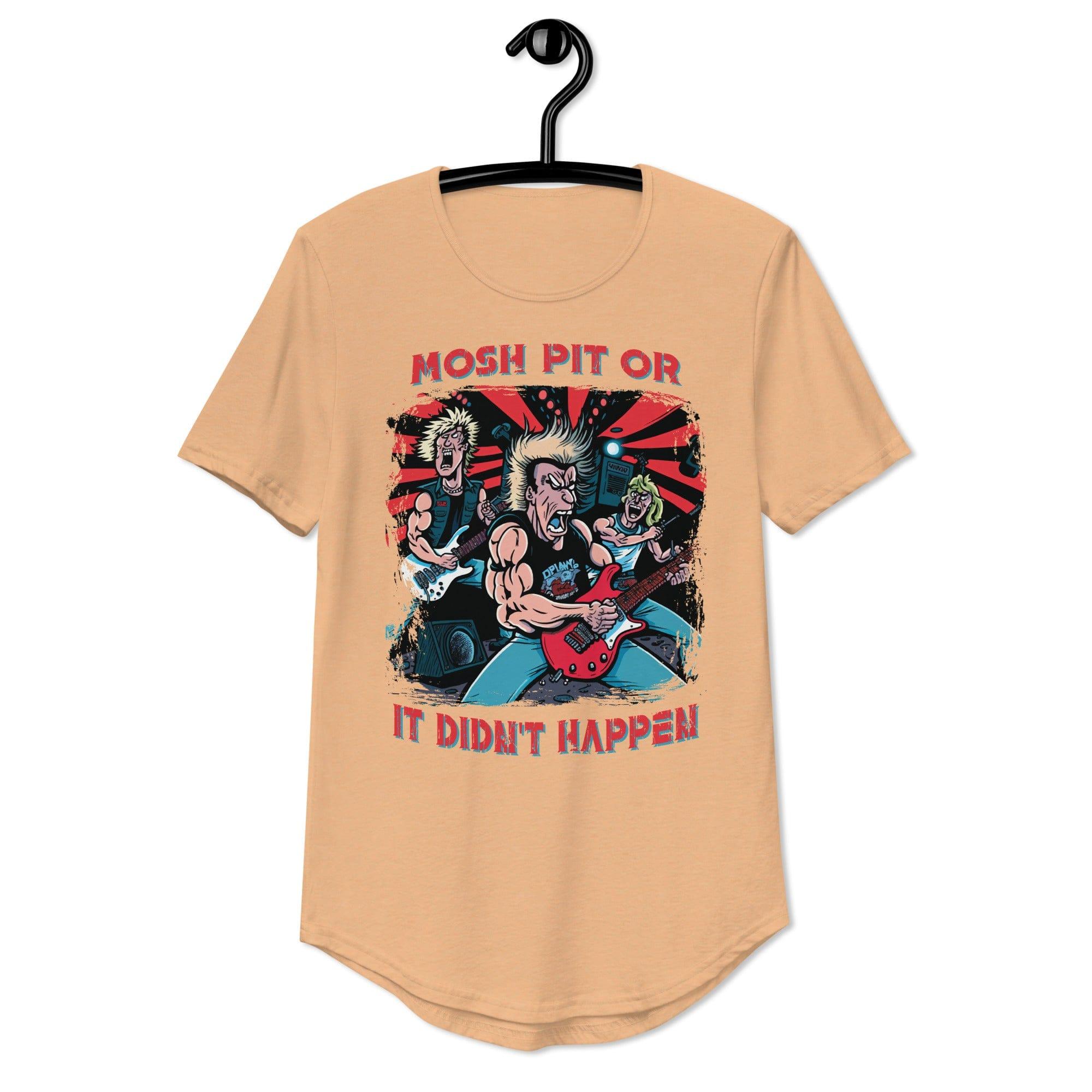 Mosh Pit Men's Curved Hem T-Shirt - Beyond T-shirts