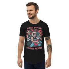 Mosh Pit Men's Curved Hem T-Shirt - Beyond T-shirts