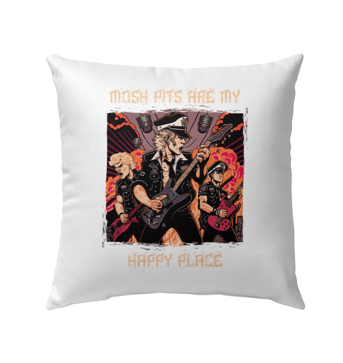 Mosh Pit Outdoor Pillow - Beyond T-shirts