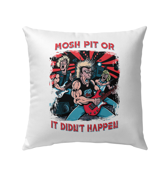 Mosh Pit Outdoor Pillow - Beyond T-shirts