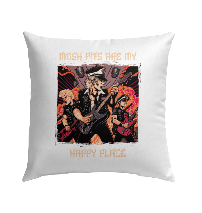 Mosh Pit Outdoor Pillow - Beyond T-shirts