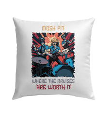 Mosh Pit Outdoor Pillow - Beyond T-shirts