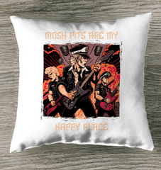 Mosh Pit Outdoor Pillow - Beyond T-shirts