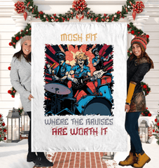 Mosh Pit Sherpa Blanket - Beyond T-shirts