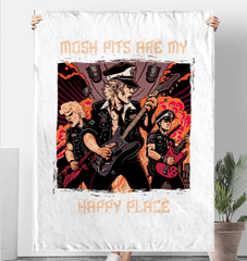 Mosh Pit Sherpa Blanket - Beyond T-shirts