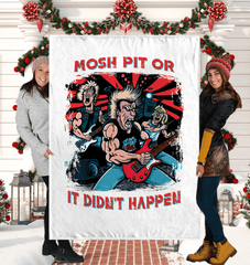 Mosh Pit Sherpa Blanket - Beyond T-shirts