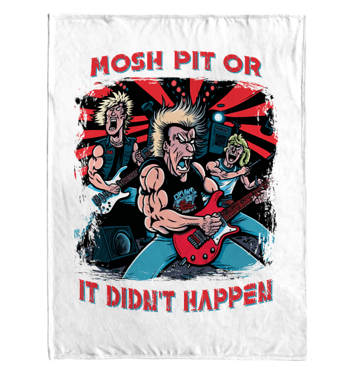 Mosh Pit Sherpa Blanket - Beyond T-shirts