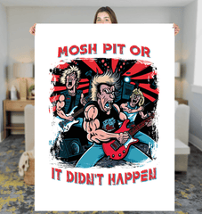 Mosh Pit Sherpa Blanket - Beyond T-shirts