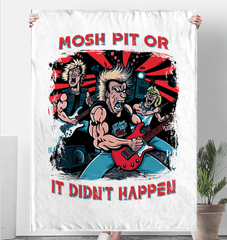 Mosh Pit Sherpa Blanket - Beyond T-shirts