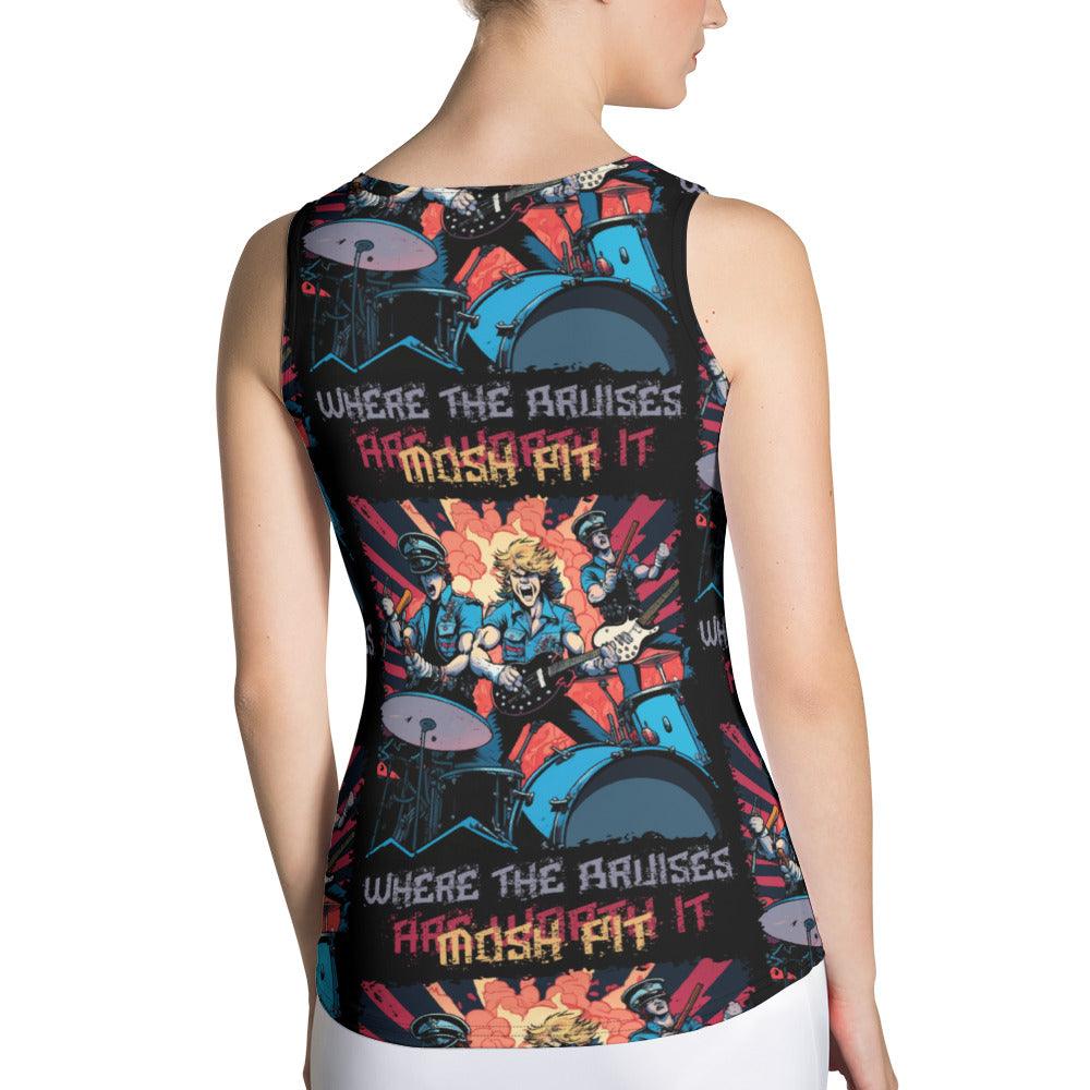 Mosh Pit Sublimation Cut & Sew Tank Top - Beyond T-shirts