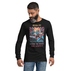 Mosh Pit Unisex Long Sleeve Tee - Beyond T-shirts