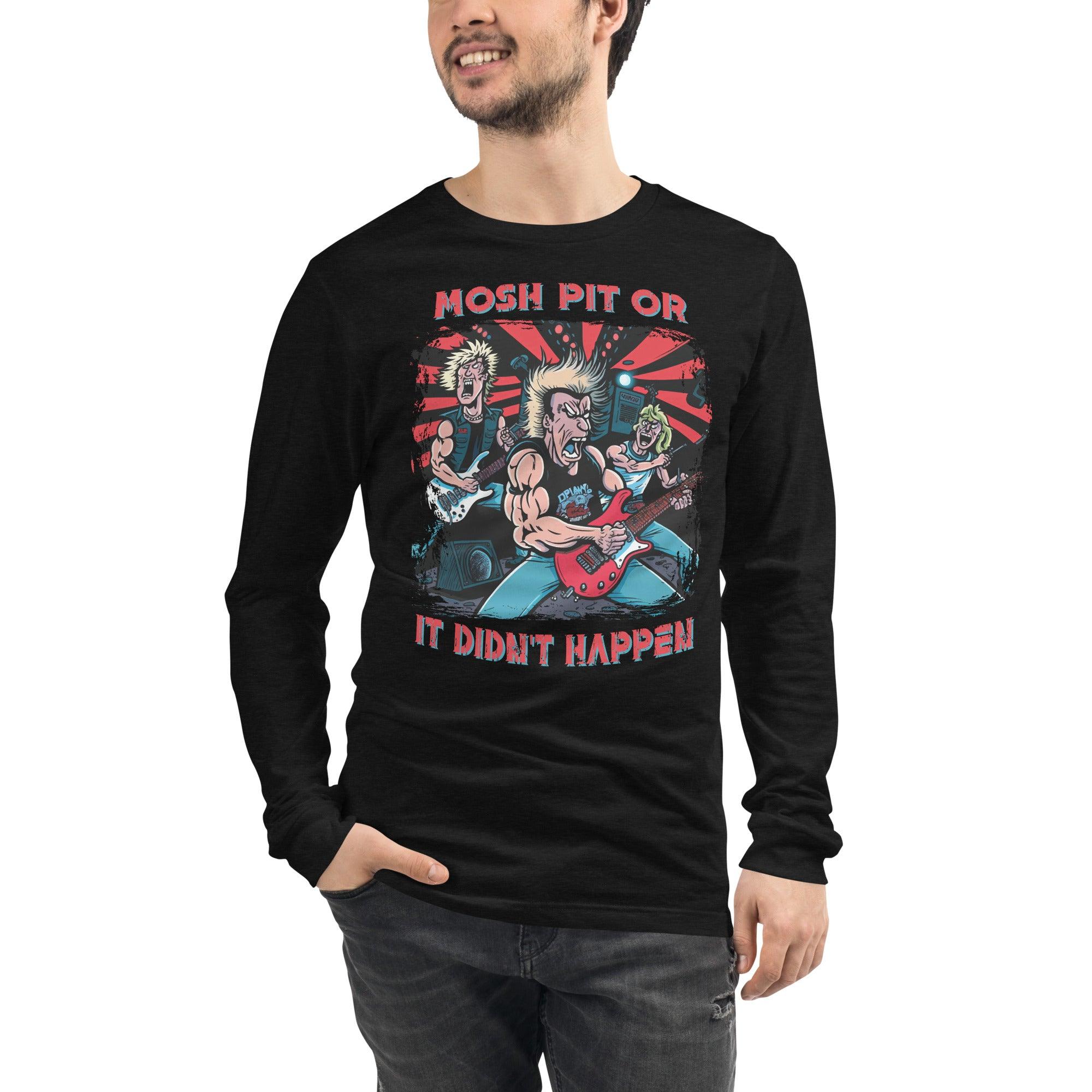 Mosh Pit Unisex Long Sleeve Tee - Beyond T-shirts