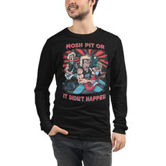 Mosh Pit Unisex Long Sleeve Tee - Beyond T-shirts