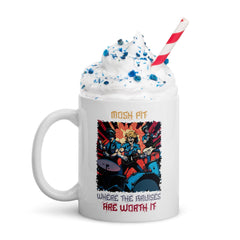 Mosh pit white glossy mug - Beyond T-shirts