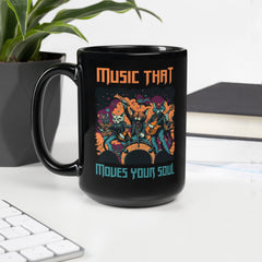 Moves Your Soul Black Glossy Mug - Beyond T-shirts