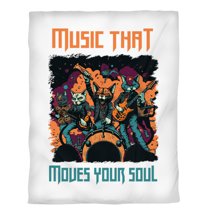 Moves Your Soul Duvet Cover - Beyond T-shirts