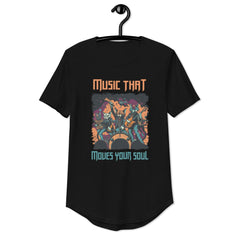 Moves Your Soul Men's Curved Hem T-Shirt - Beyond T-shirts
