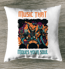 Moves Your Soul Outdoor Pillow - Beyond T-shirts