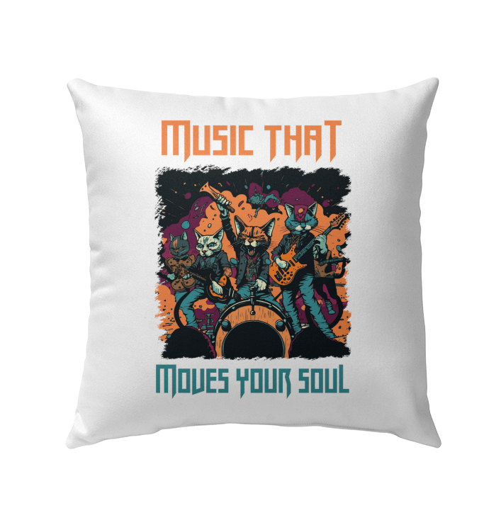 Moves Your Soul Outdoor Pillow - Beyond T-shirts