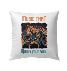 Moves Your Soul Outdoor Pillow - Beyond T-shirts