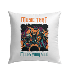 Moves Your Soul Outdoor Pillow - Beyond T-shirts