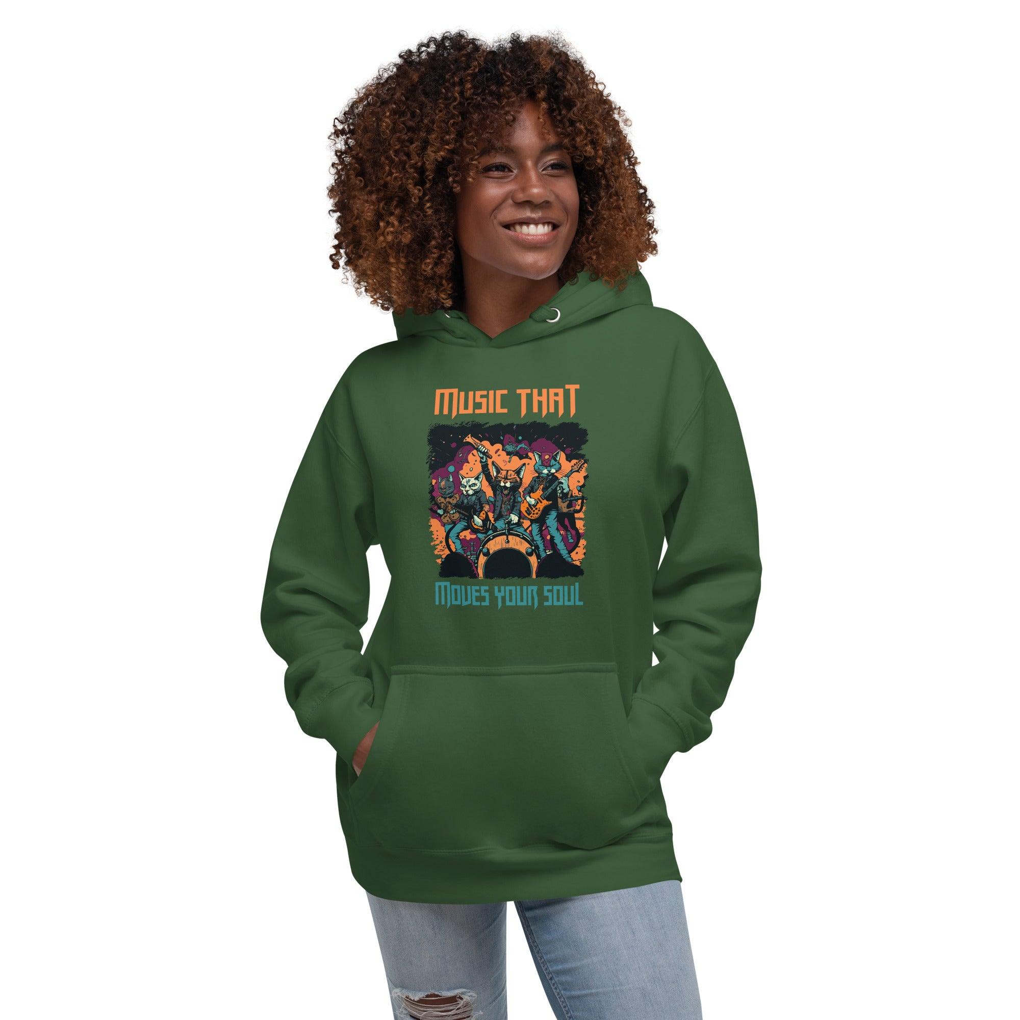 Moves Your Soul Unisex Hoodie - Beyond T-shirts