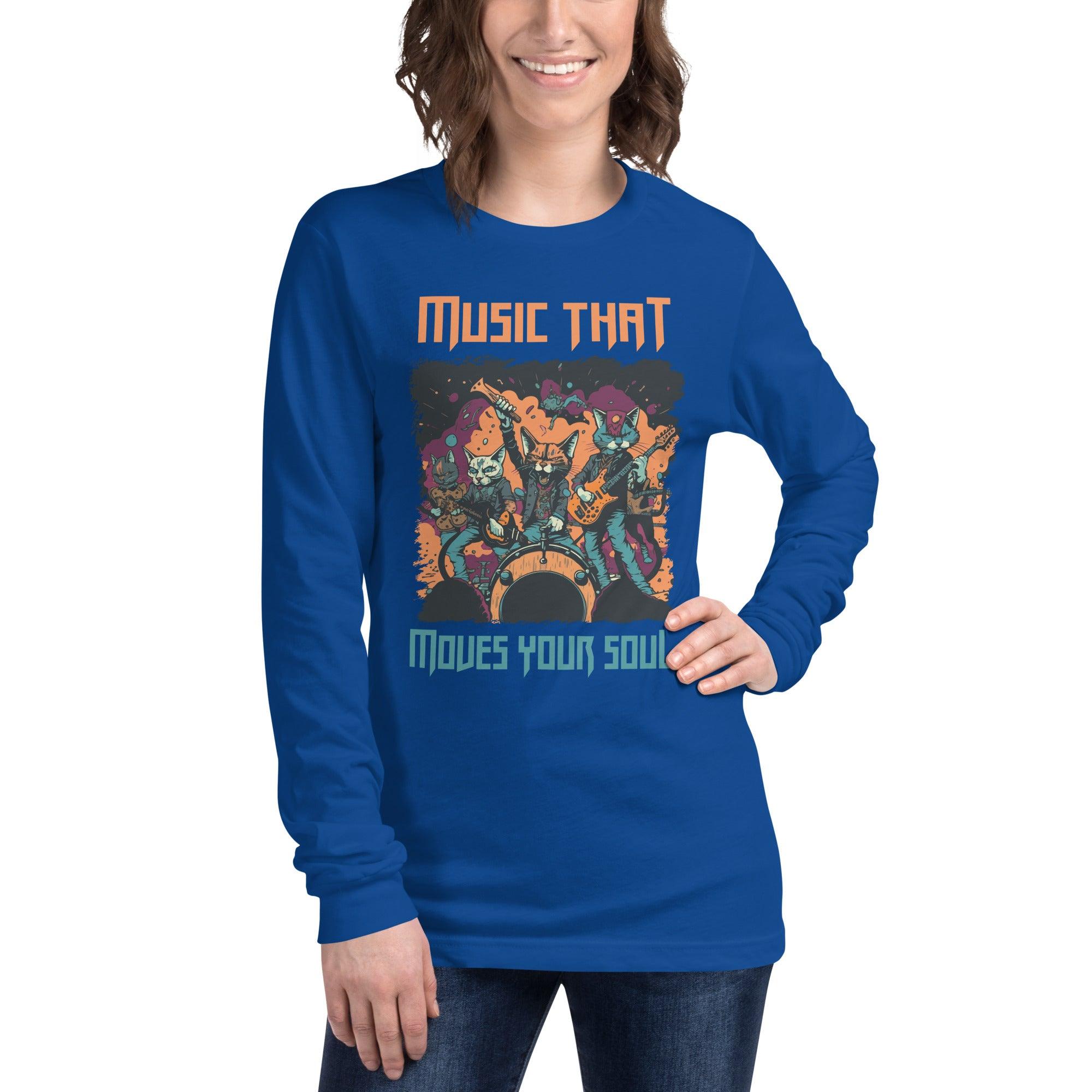 Moves Your Soul Unisex Long Sleeve Tee - Beyond T-shirts