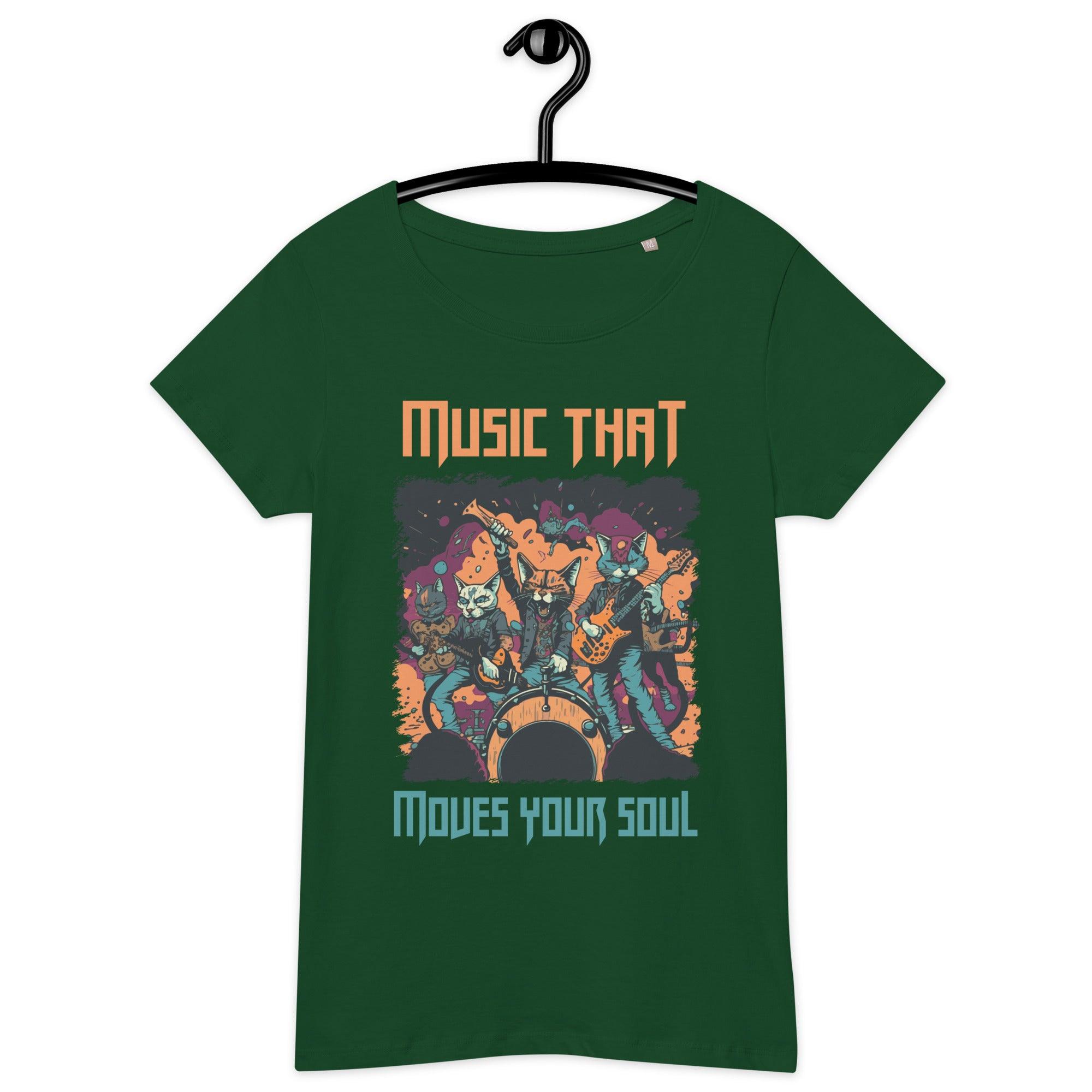 moves Your Soul Women’s basic organic t-shirt - Beyond T-shirts