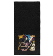 Music Fills Her Soul Bath Towel - Beyond T-shirts