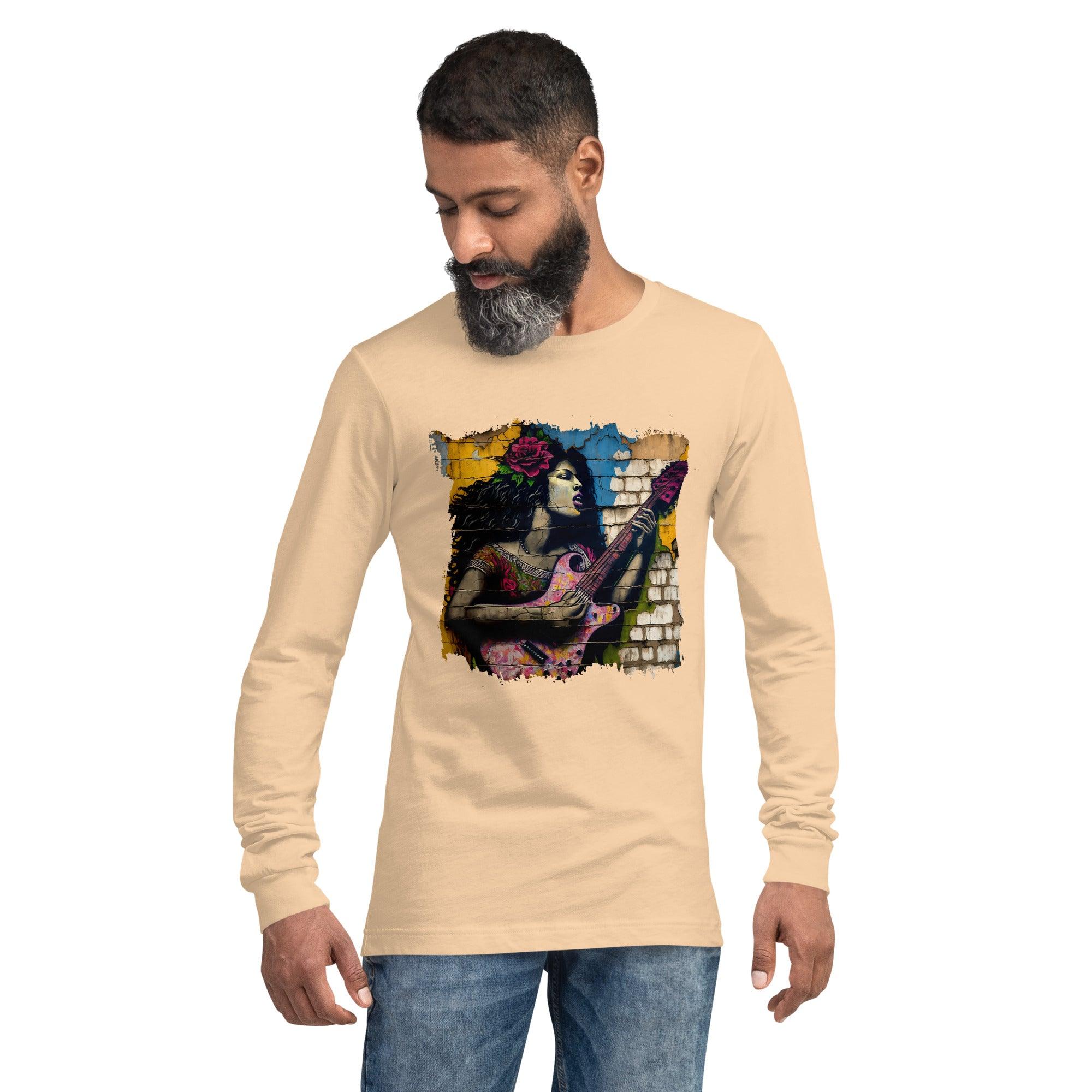 Music Fills Her Soul Unisex Long Sleeve Tee - Beyond T-shirts