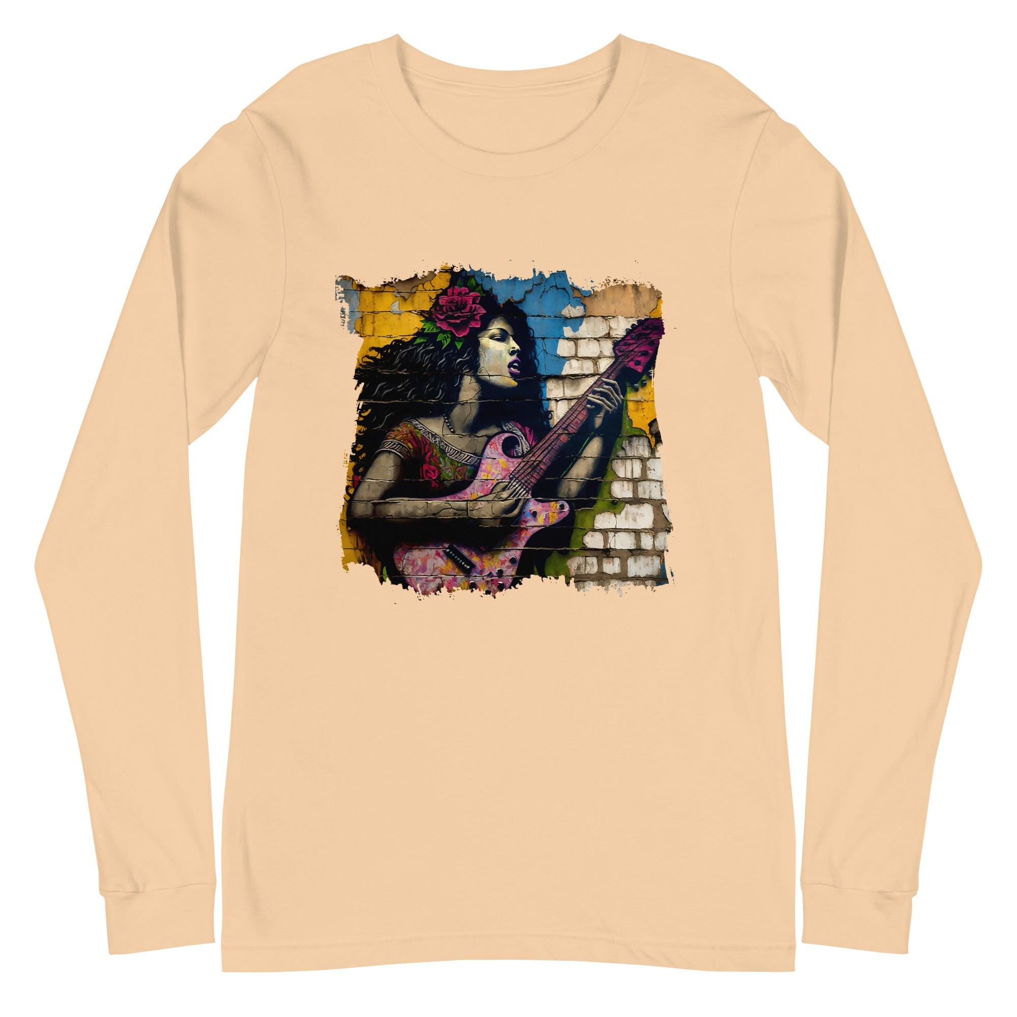 Music Fills Her Soul Unisex Long Sleeve Tee - Beyond T-shirts