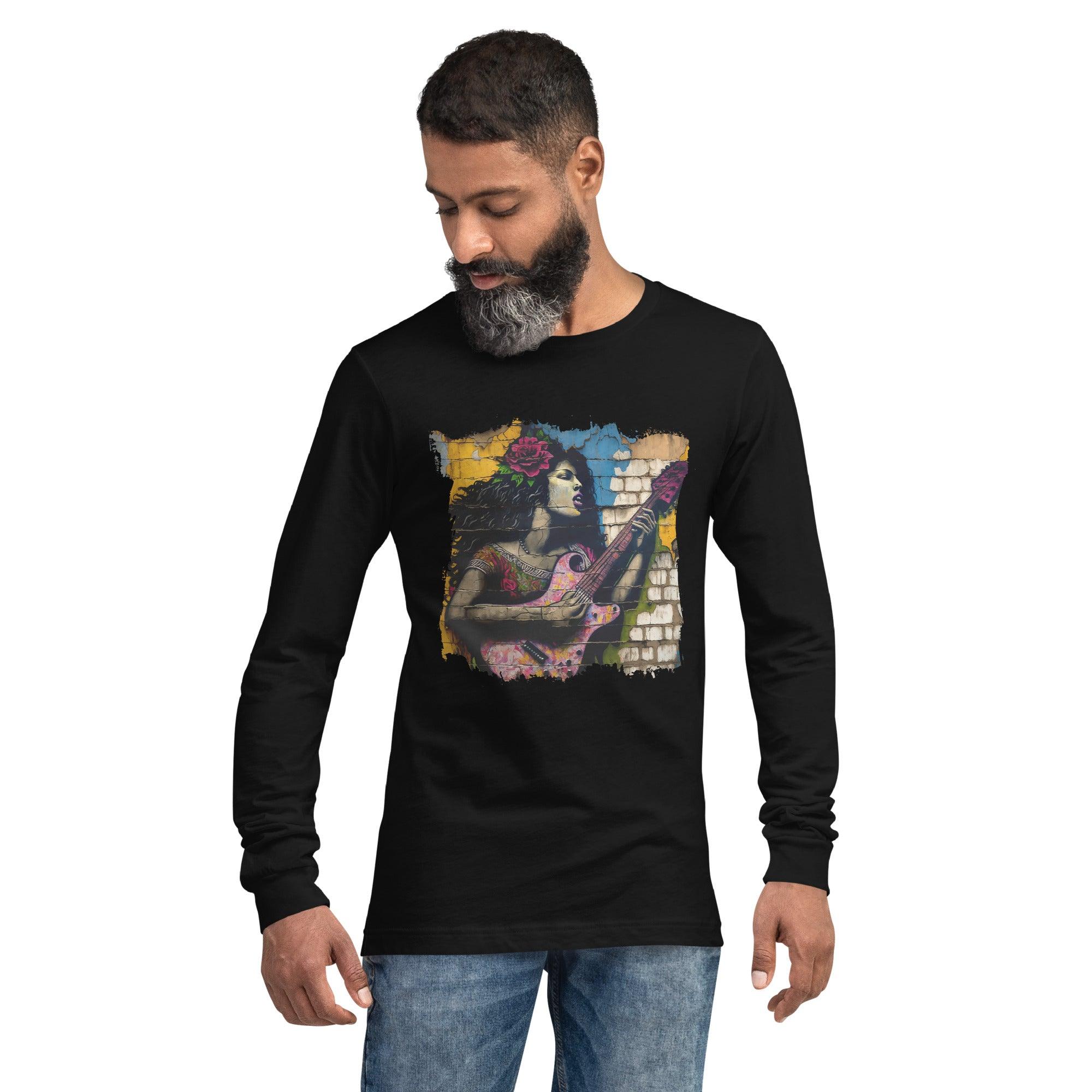 Music Fills Her Soul Unisex Long Sleeve Tee - Beyond T-shirts