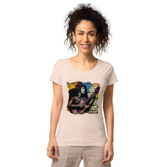 Music Fills Her Soul Women’s Basic Organic T-shirt - Beyond T-shirts