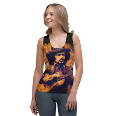 Music Fills His Heart Sublimation Cut & Sew Tank Top - Beyond T-shirts