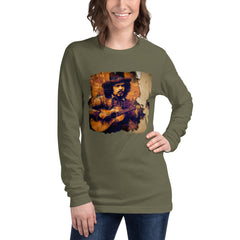 Music Fills His Heart Unisex Long Sleeve Tee - Beyond T-shirts