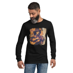 Music Fills His Heart Unisex Long Sleeve Tee - Beyond T-shirts