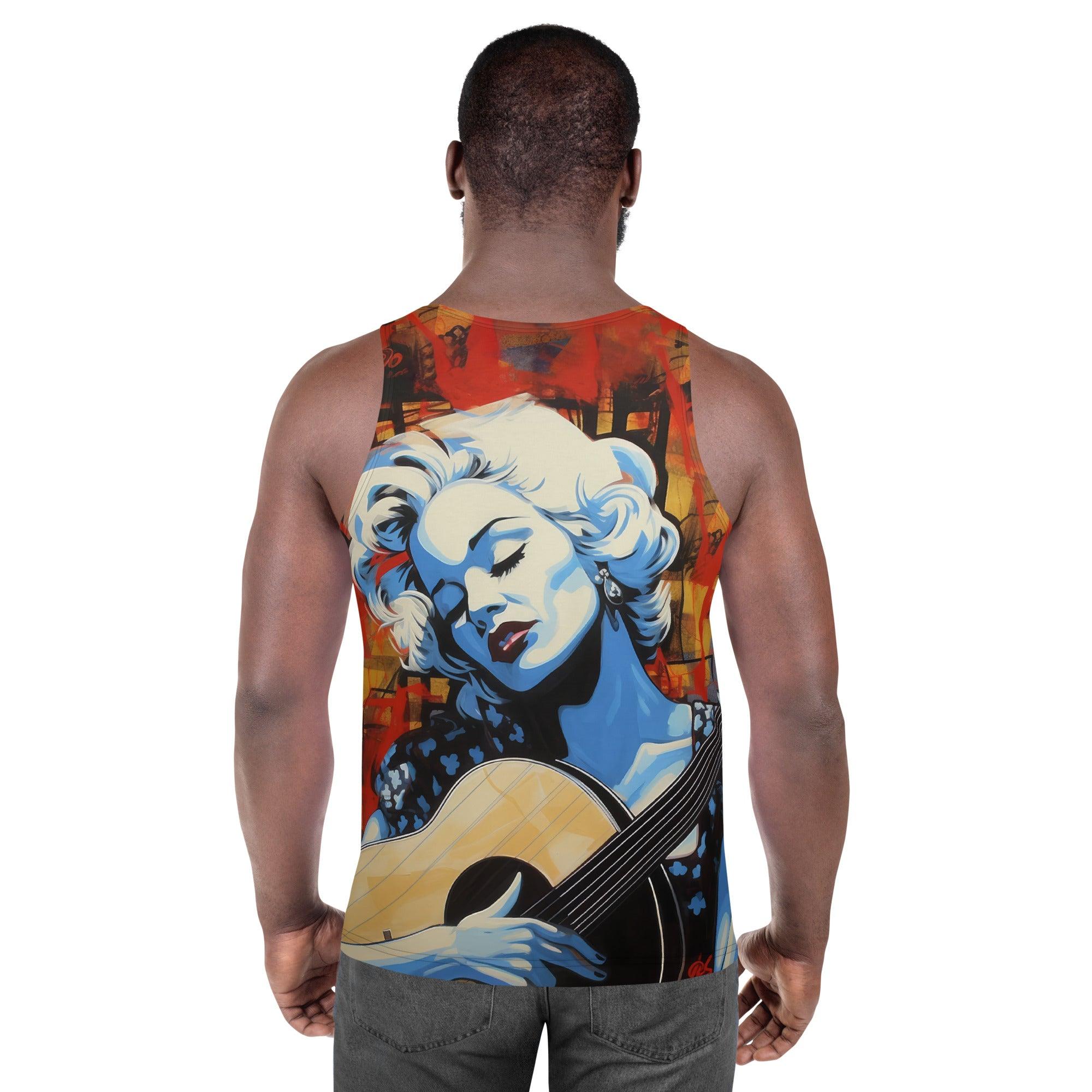 Unisex Tank Top with Music Theme