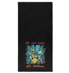 Music Is My Passion Bath Towel - Beyond T-shirts