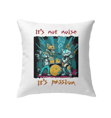 Music Is My Passion Indoor Pillow - Beyond T-shirts