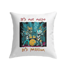 Music Is My Passion Indoor Pillow - Beyond T-shirts